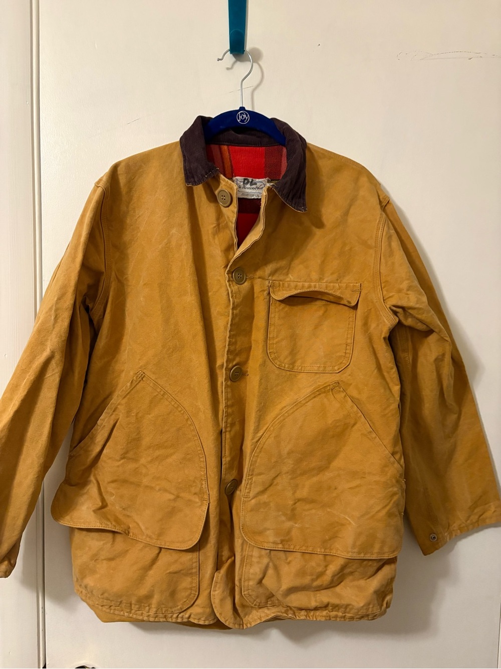 Western field vintage chore coat. Sold only at Montgomery Ward.